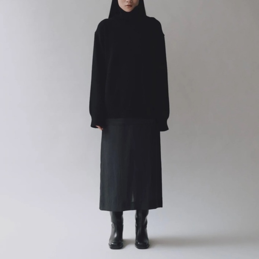 Mijeong Park Wool Cashmere High Neck Sweater